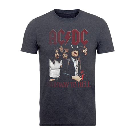 AC/DC Highway To Hell Band Photo T Shirt - AC/DC