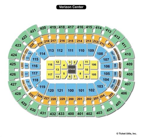 Capital One Arena, Washington DC - Seating Chart View