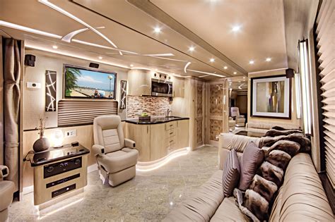 Prevost Luxury Motorhomes Images | Crazy Gallery | Luxury motorhomes ...