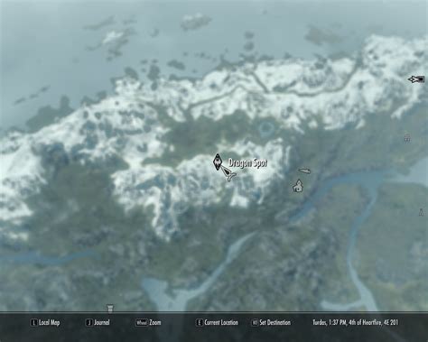 Skyrim dragon locations map - Beautifulswing