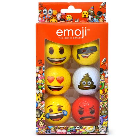 Emoji Official Novelty Golf Balls – GBGolf