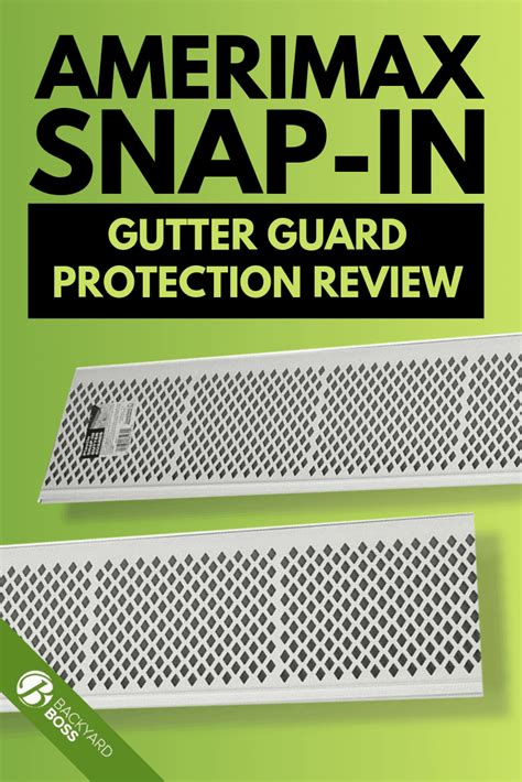 Amerimax snap in gutter guard review – Artofit