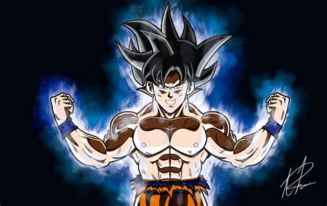 Goku's New Transformation by drawwithandy on DeviantArt