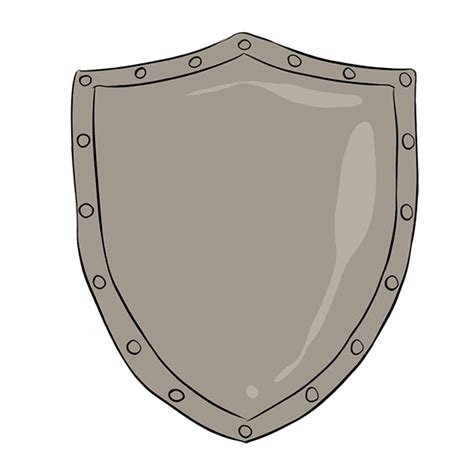 How to Draw a Shield - Easy Drawing Tutorial For Kids