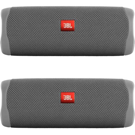 JBL Flip 5 Waterproof Portable Bluetooth Speaker - Pair (Gray) - Walmart.com - Walmart.com