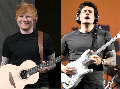 John Mayer shreds with Ed Sheeran on Thinking Out Loud at US show