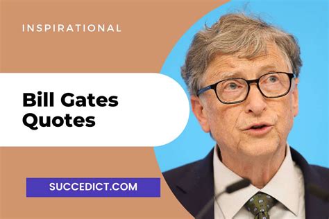 41+ Bill Gates Quotes And Sayings For Inspiration - Succedict