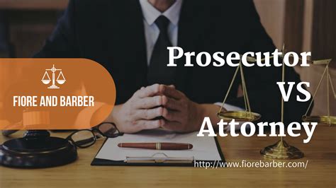 Prosecutor Vs Attorney: The Key Differences