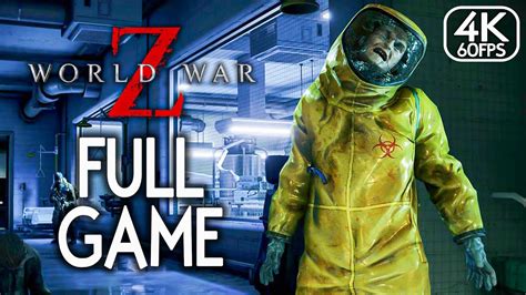 World War Z Aftermath - FULL GAME (4K 60FPS) Walkthrough Gameplay No Commentary - YouTube