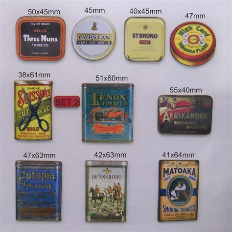 Tobacco Tin Can - Etsy