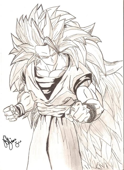 Dbz Goku Drawing at GetDrawings | Free download