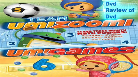 DVD Review of Team Umizoomi: Umigames - YouTube