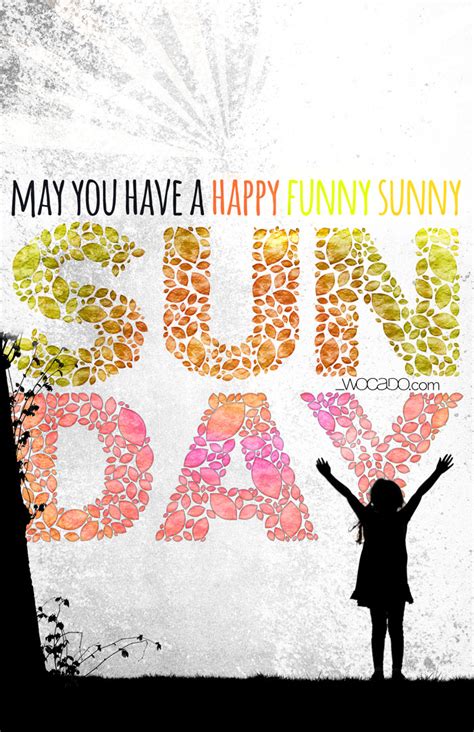 May you have a happy Sunday Printable Poster