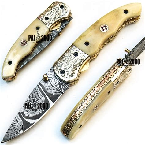 Damascus Steel Folding Pocket Knives - Best Handmade Knife 9452 ...