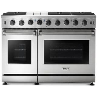 Thor Kitchen 48 Inch LP Gas Range in Stainless Steel - Bed Bath ...