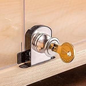 Double Door Deadbolt Lock - Cabinet And Furniture Locks - Amazon.com