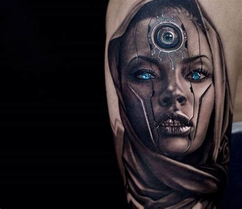 Cyborg tattoo by Jurgis Mikalauskas | Post 20948