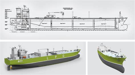 Gas Carriers - ICE - Ship Design & Engineering Marine Industry