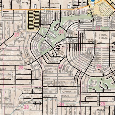 Pahrump Area Map by Nevada Department of Transportation | Avenza Maps