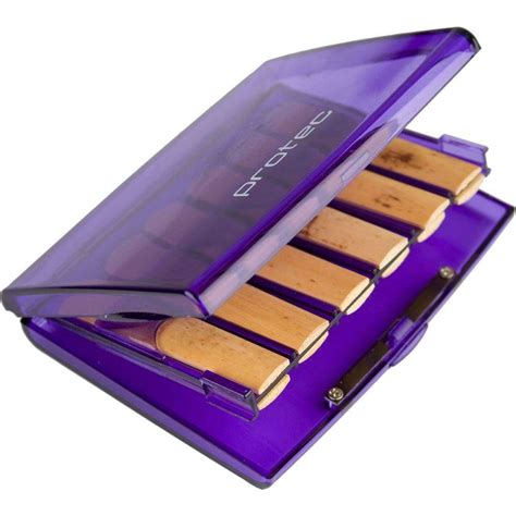 Protec Clarinet Reed Case - Transparent Grape - Long & McQuade Musical Instruments