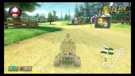 Mario Kart 8 Deluxe - Time Trials - Hyrule Circuit (150cc) - 1:59.257 - YouTube