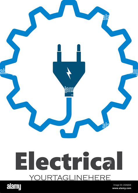 electrical service and installation logo icon vector Stock Vector Image ...