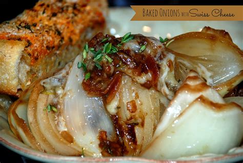 Living Rancho Delux: Baked Onions with Swiss Cheese