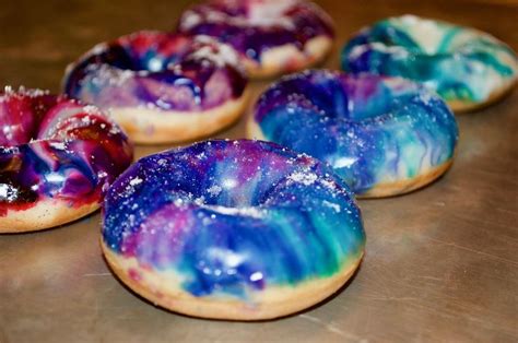 These Vegan Galaxy-Glazed Doughnuts Are Out of This World | Recipe | Glazed doughnuts, Glazed ...