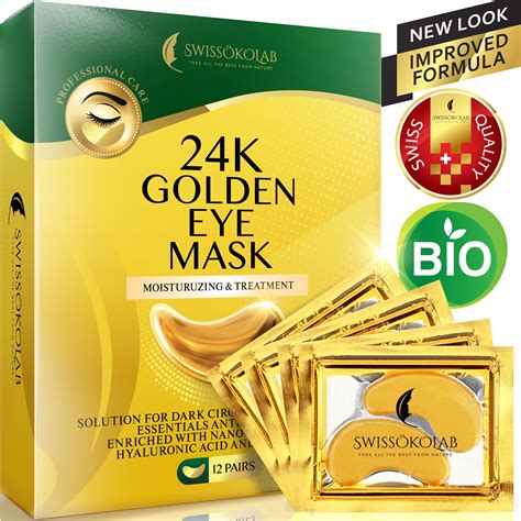 Under Eye Patches Gold Eye Mask Anti-Aging Hyaluronic Acid - Walmart.com - Walmart.com