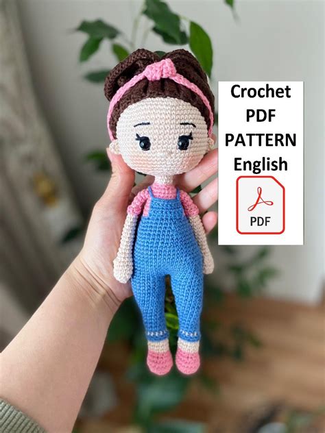 Miss Rachel Pattern Ms Rachel Crochet Doll PDF Pattern - Etsy Canada