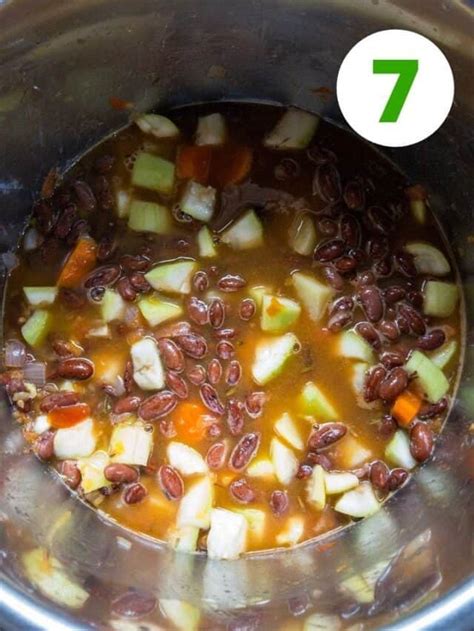 Simple red kidney beans soup with veggies - Everyday Nourishing Foods