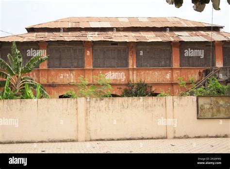 Old colonial house, Ouidah, Benin Stock Photo - Alamy