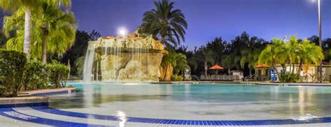 Mystic Dunes Resort Pools with Water Slide - Kissimmee Fl