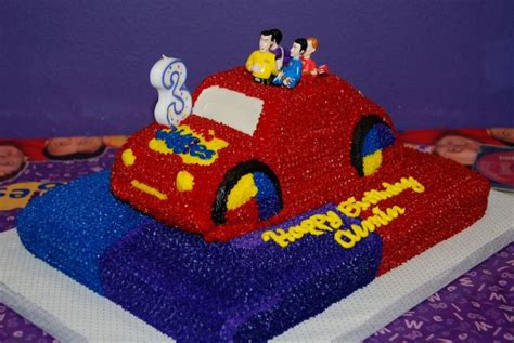 The Wiggles Big Red Car Cake - CakeCentral.com