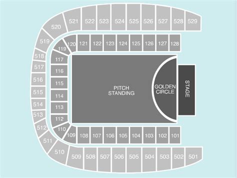 Aviva Stadium Concert Seating Plan | Elcho Table