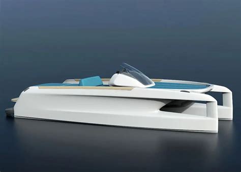 ENEA Electric Catamaran Concept with Two Holes in Its Hull - Tuvie Design