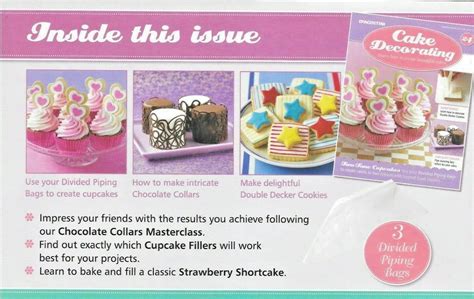 Deagostini Cake Decorating Magazine Back Issues | Shelly Lighting