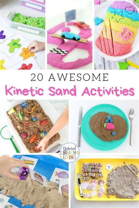 Kinetic Sand Activities - Cool Sensory Activities Kids Love - Natural ...