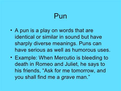 what is a pun – Wisdom Enough