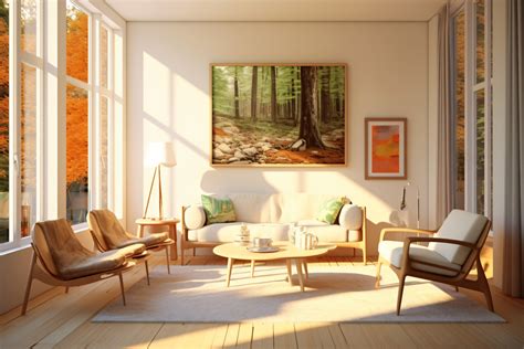 Interior of Italian Living Room 730 Graphic by shahsoft · Creative Fabrica