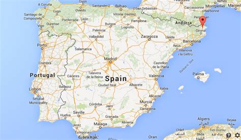 Where is Figueres on map Spain