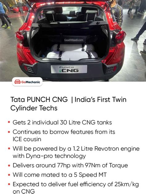 Tata PUNCH CNG | India’s First Twin Cylinder Tech | The GoMechanic Blog