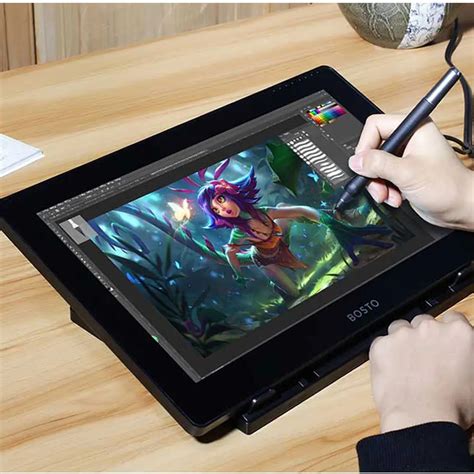 USB Signature Writing PC Art Design Graphic Tablet with Digital Drawing Tablet Monitor Pen and ...