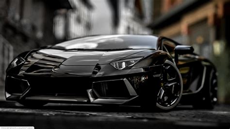 Lamborghini Aventador Black Desktop Wallpapers - Wallpaper Cave