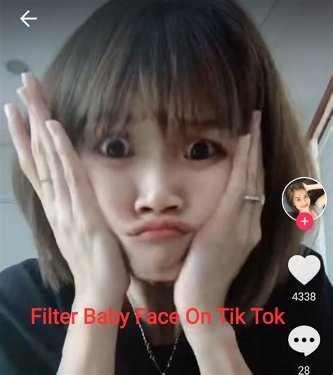 Tiktok Baby Face Filter | How to get baby Filter on Tiktok - MANGGO NEWS