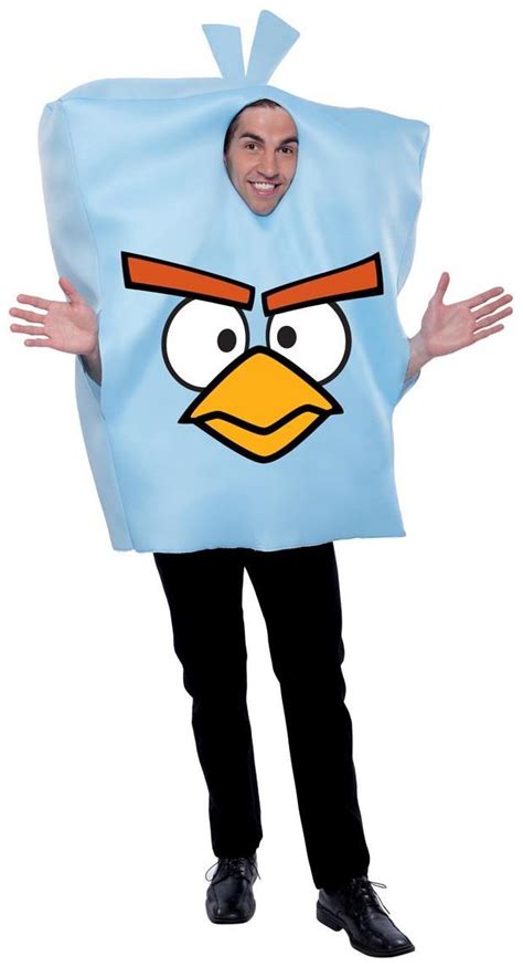 Angry Birds Space Ice Bomb Bird Costume Adult - PartyBell.com