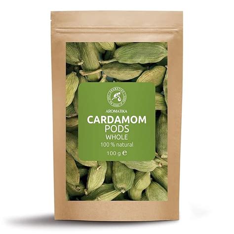 Buy Cardamom Pods Whole - 100g - Cardamom Seeds Green - Cardamum for ...