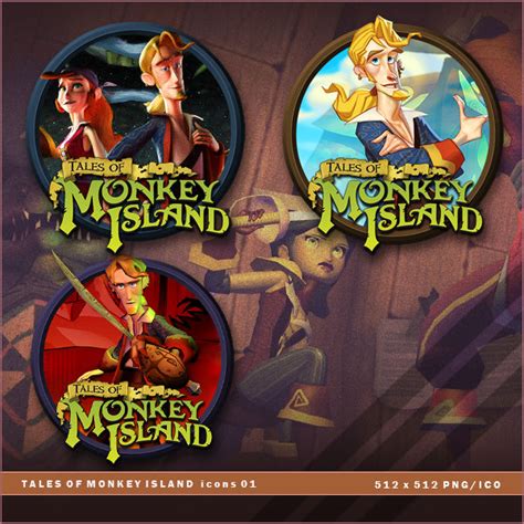 Tales of Monkey Island icons by BrokenNoah on DeviantArt