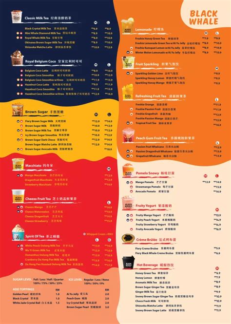 The Black Whale Menu Malaysia Prices & Promos Updated 2024