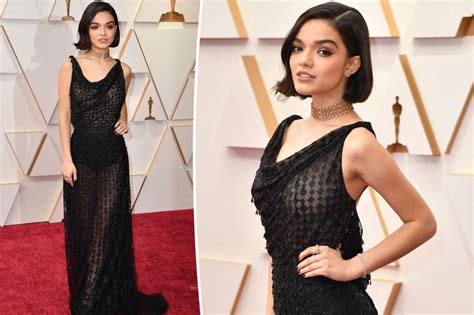 Rachel Zegler rocks sheer dress at Oscars 2022 after snub